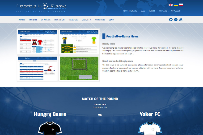 Main page