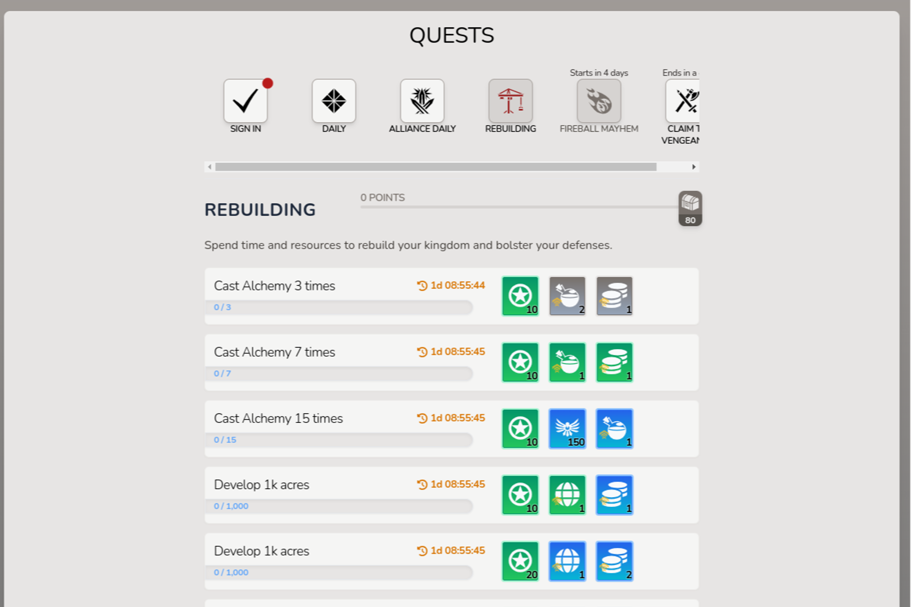 Quests