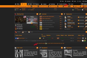 Online Boxing Manager