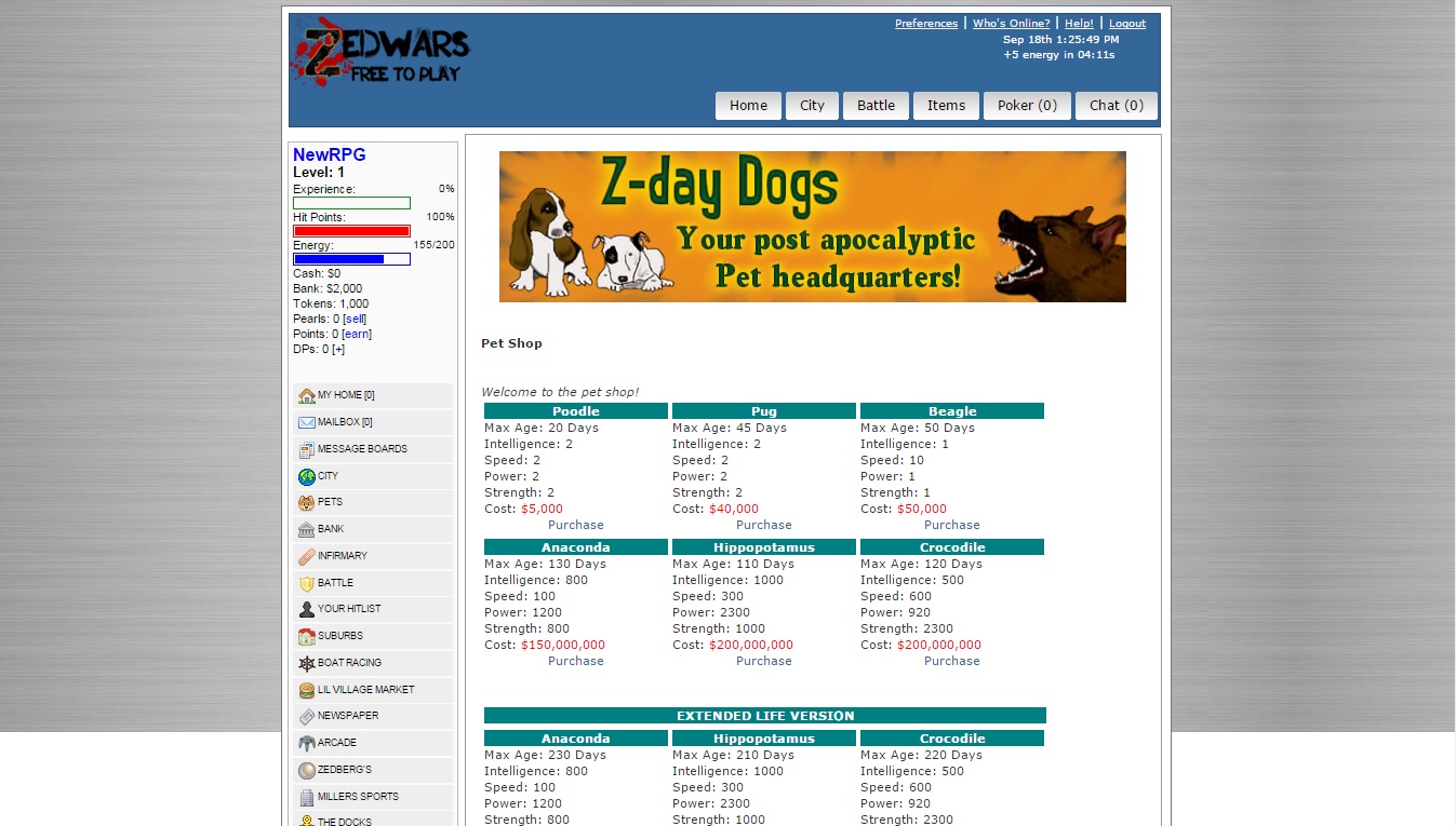 zedwars