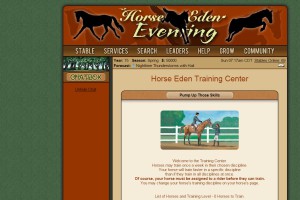 Horse Eden Eventing