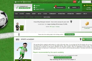 Online Soccer Manager